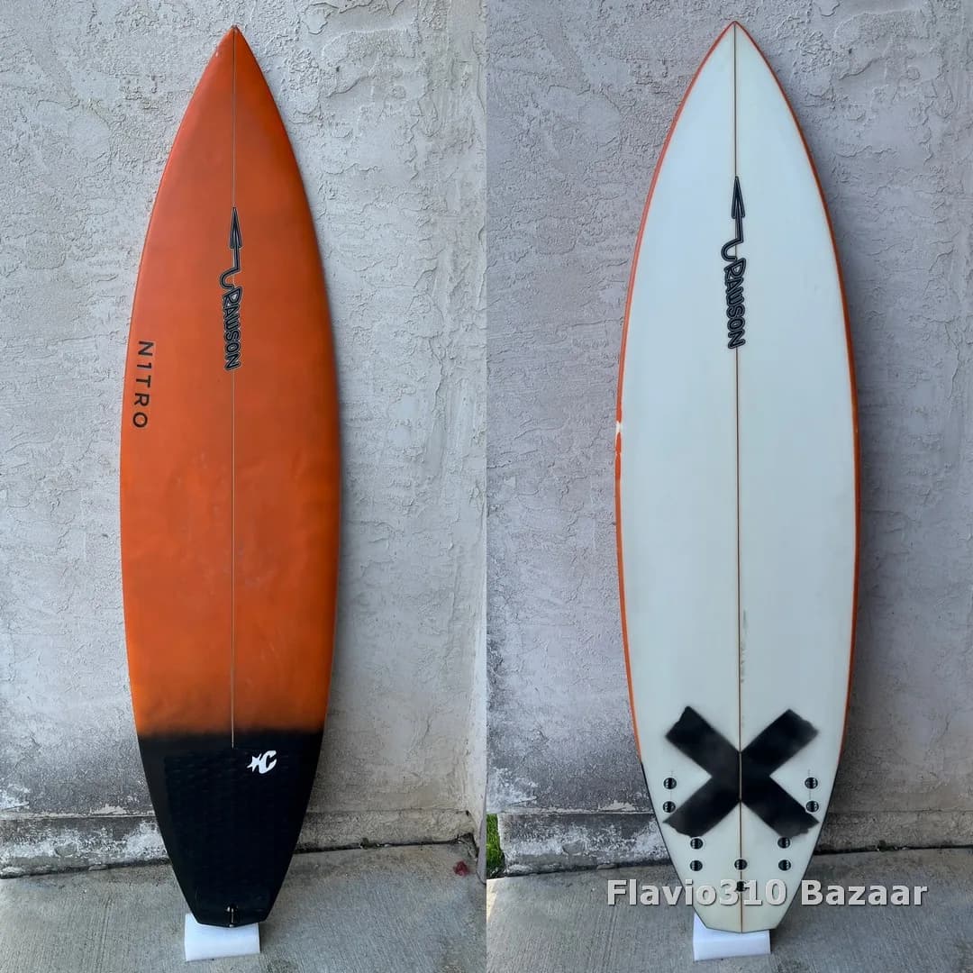 RAWSON SURFBOARDS Shortboard HC+EBP - 6'0 X 18 1/2 X 2 1/4 (1 of 12)