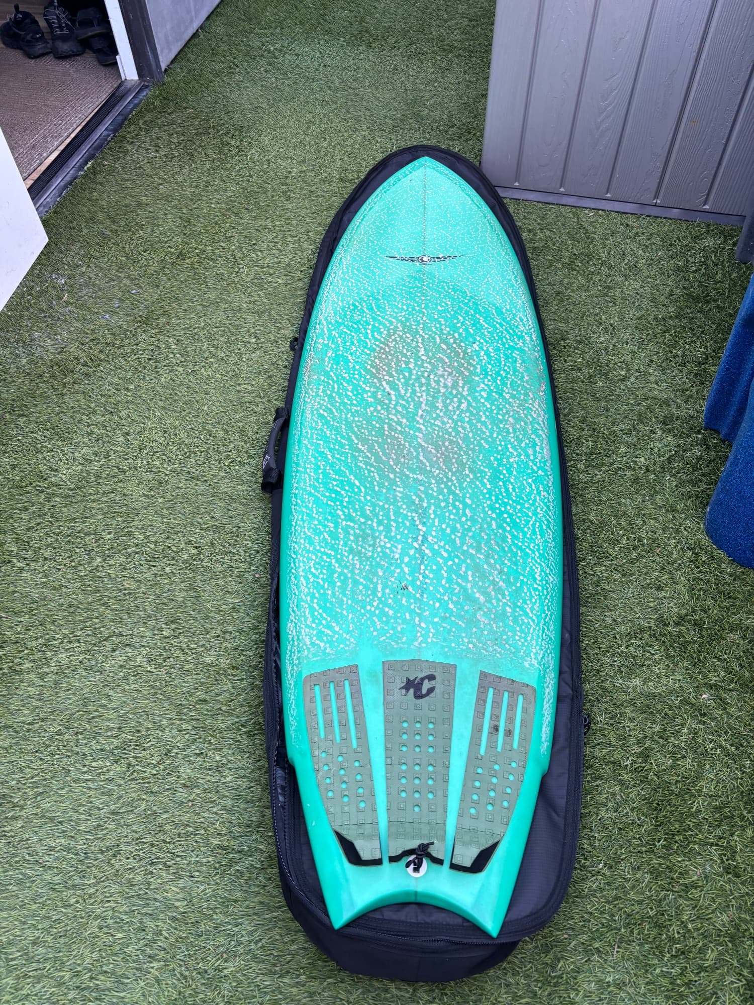 ALLAN GIBBONS Designs Custom 6’7” X 23”X 3 1/4” LBK MOON Tail - 6'7" - Image 1