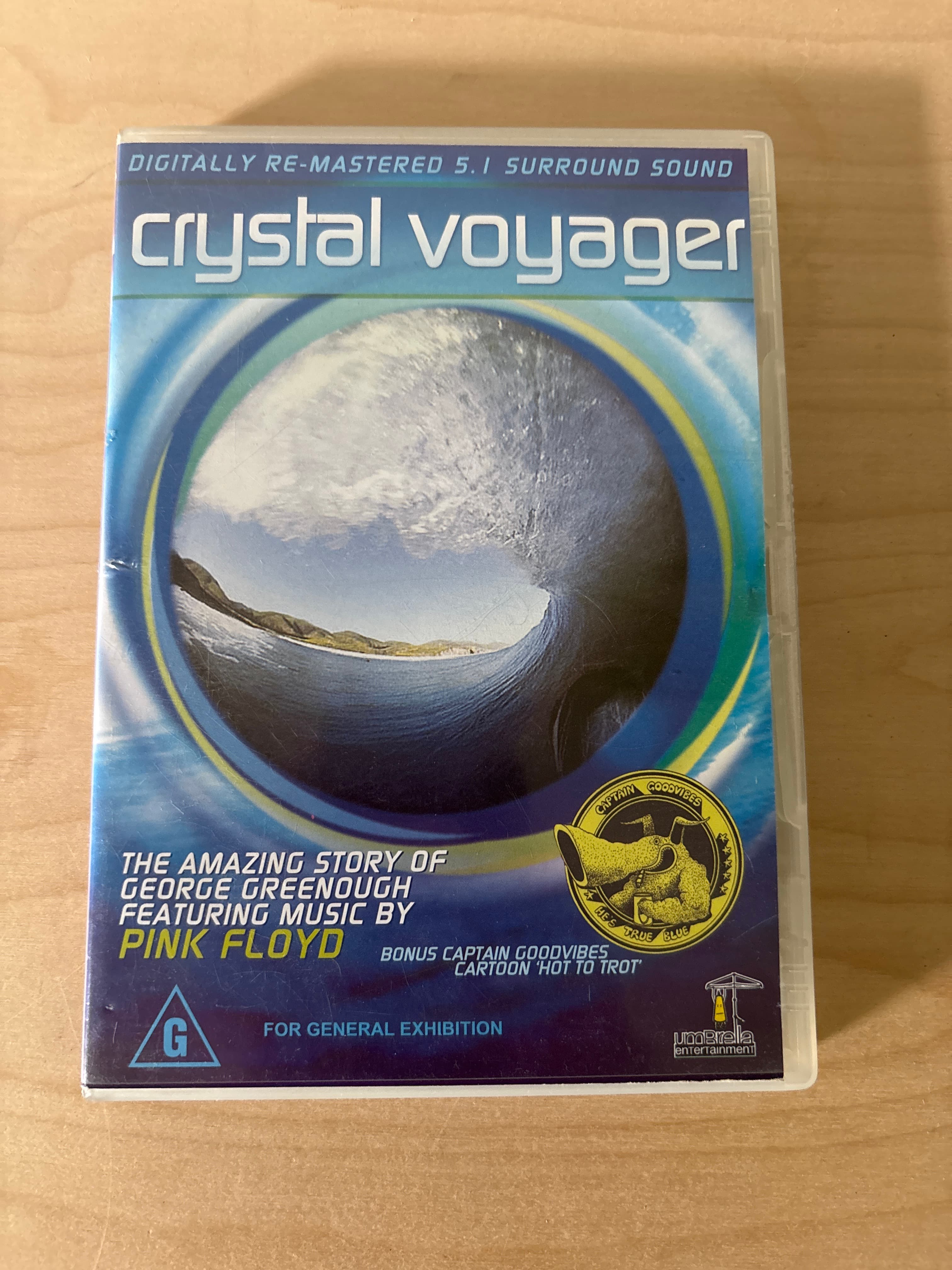 Crystal Voyager By George Greenough Surf Movie DVD
