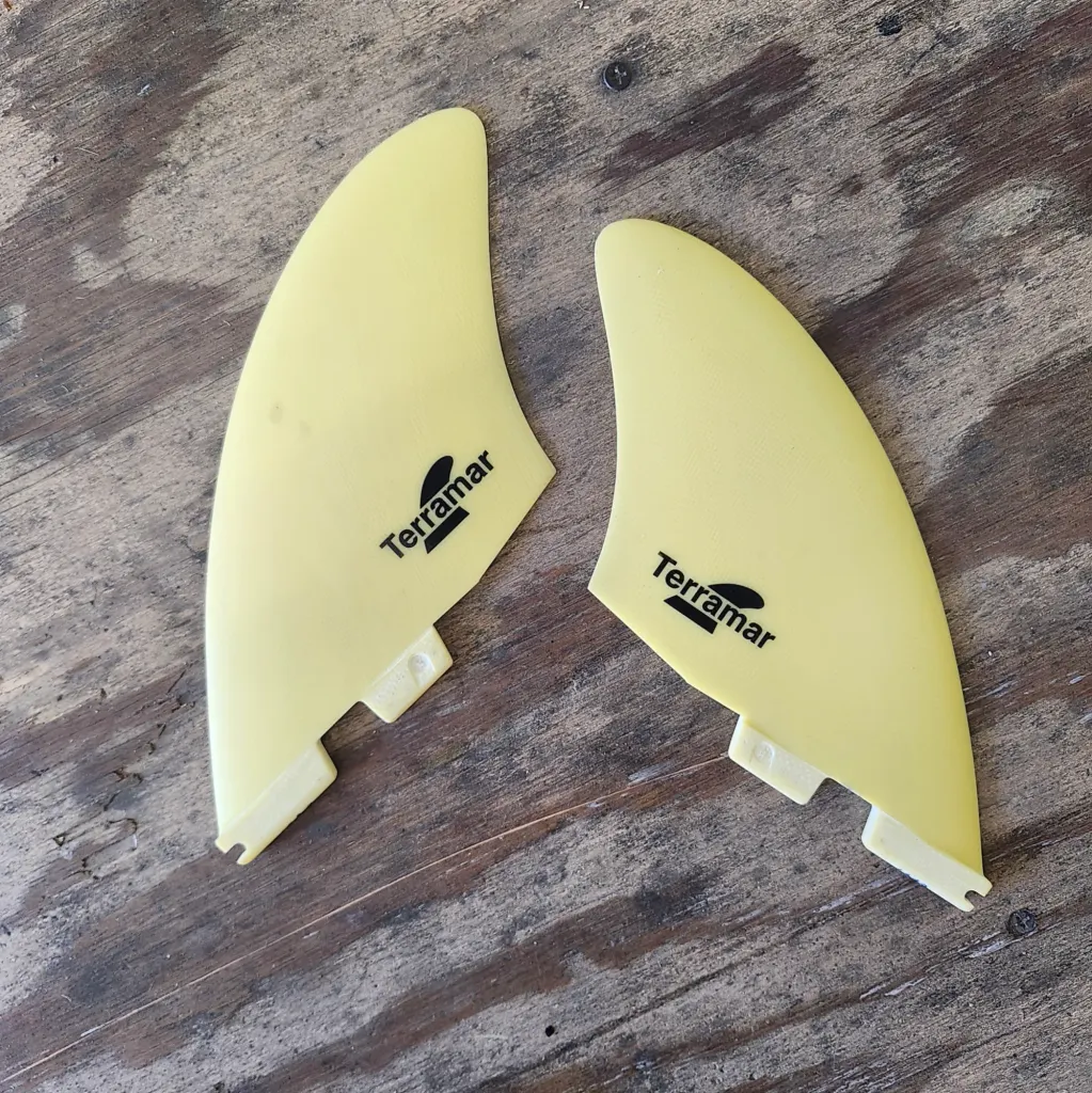 TERRAMAR SURFCO K2 ALL GLASS SURFBOARD FINS FCSII BADE $79 - Image 1