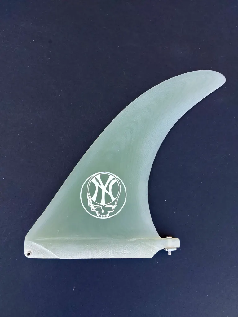 TERRAMAR SURFCO 8.5" GREENOUGH 4A GRATEFUL DEAD SURFBOARD FI - Image 1