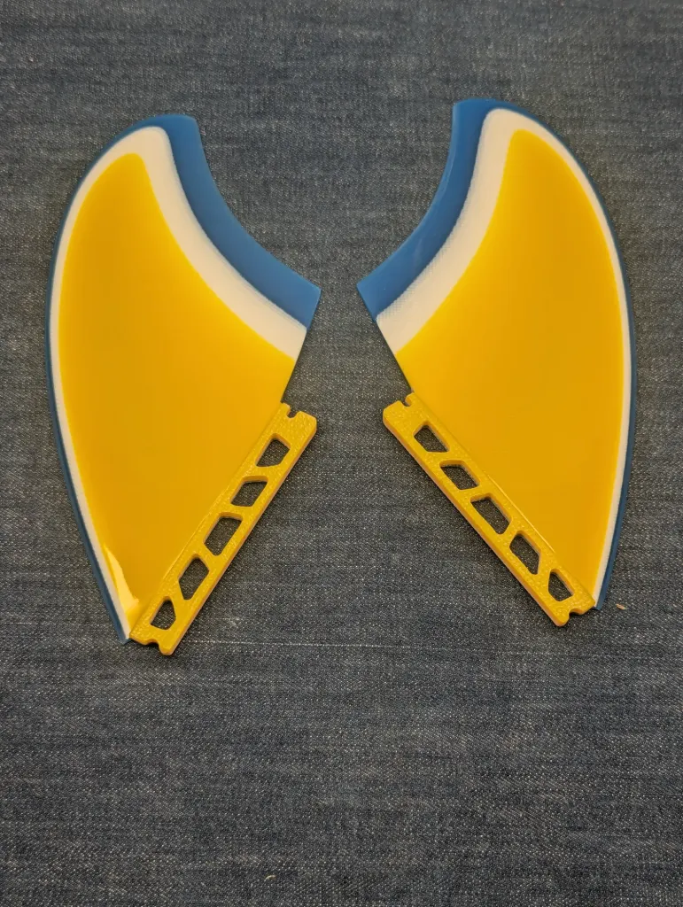 Twin Keel K3 Template 3 Color Fiberglass - Image 1
