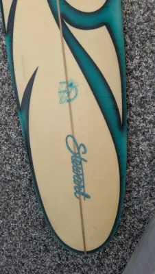 Stewart Surfboard With Teal 9' Longboard - Thumbnail 8