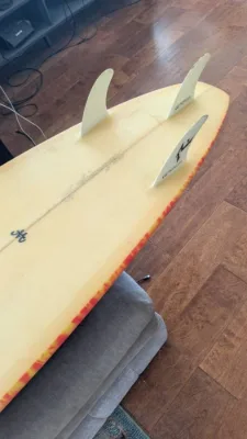 7'6 Surfboard Russell Funboard - Thumbnail 3