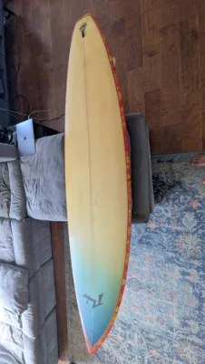 7'6 Surfboard Russell Funboard - Thumbnail 6
