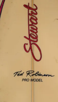 Stewart Surfboard Ted Robinson Pro Model Longboard - Thumbnail 3