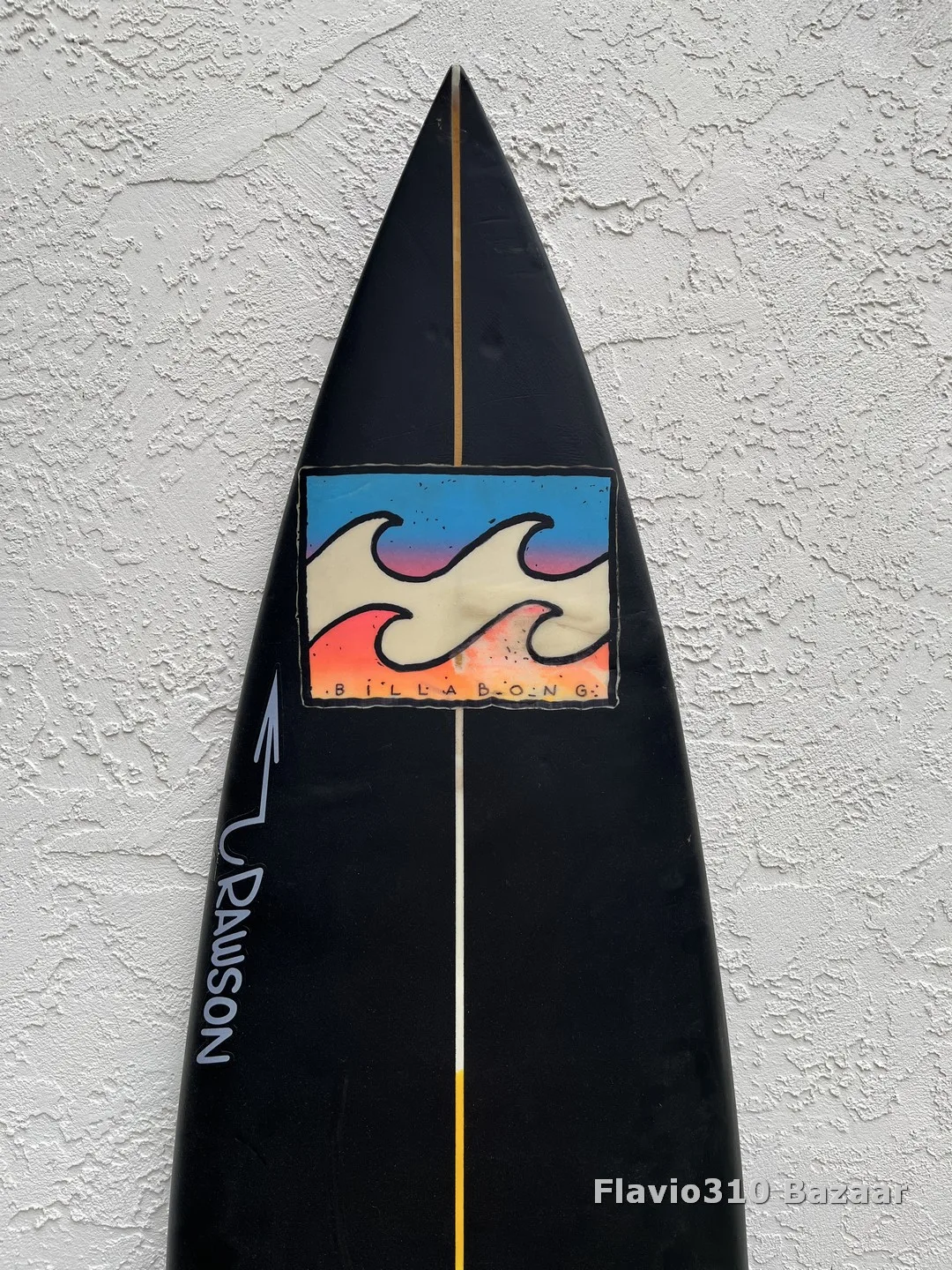 1990s YBAN Billabong Pipeline Step Up 6'9 Painted Over READ - Image 2