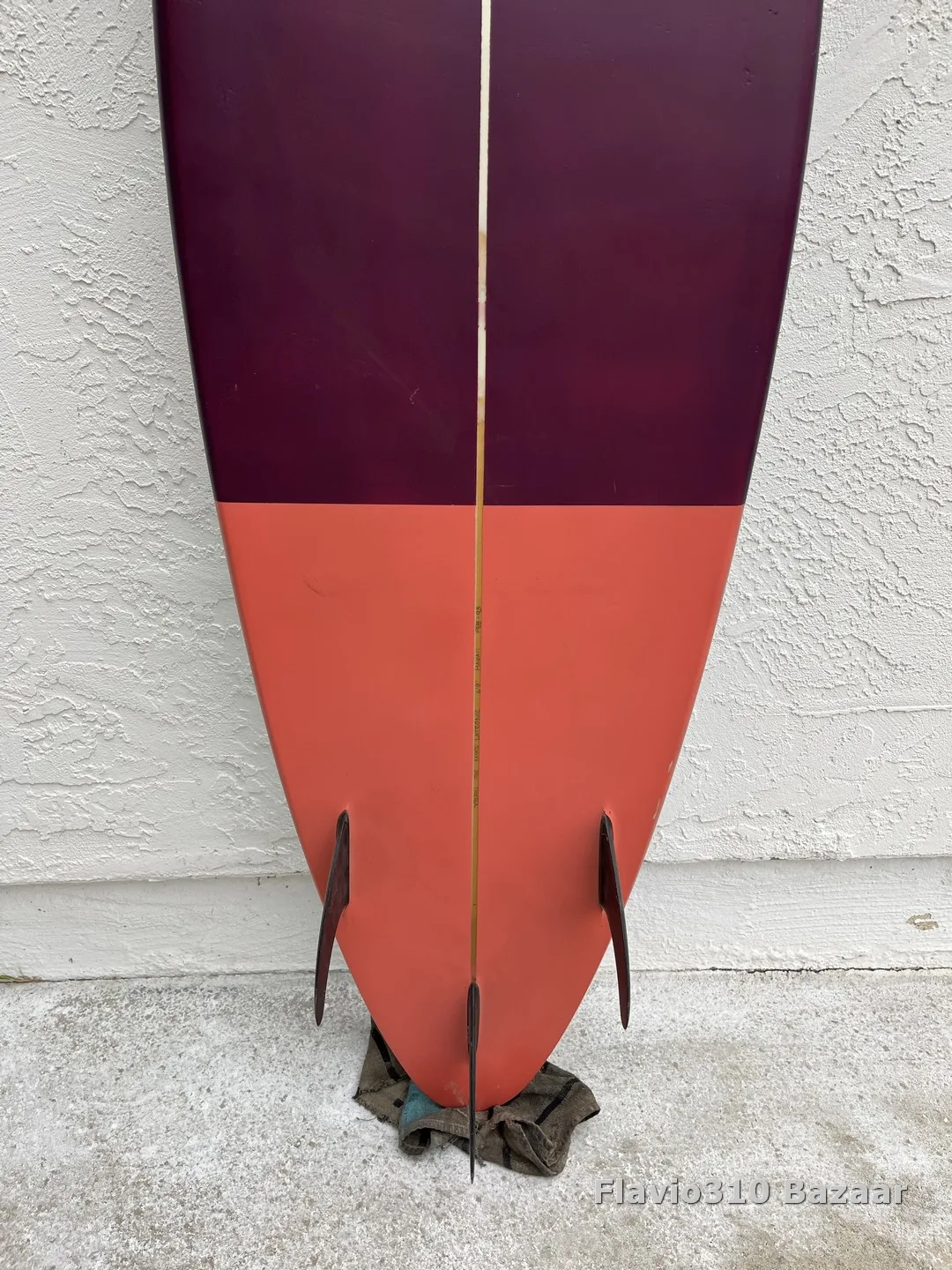 1990s YBAN Billabong Pipeline Step Up 6'9 Painted Over READ - Image 5