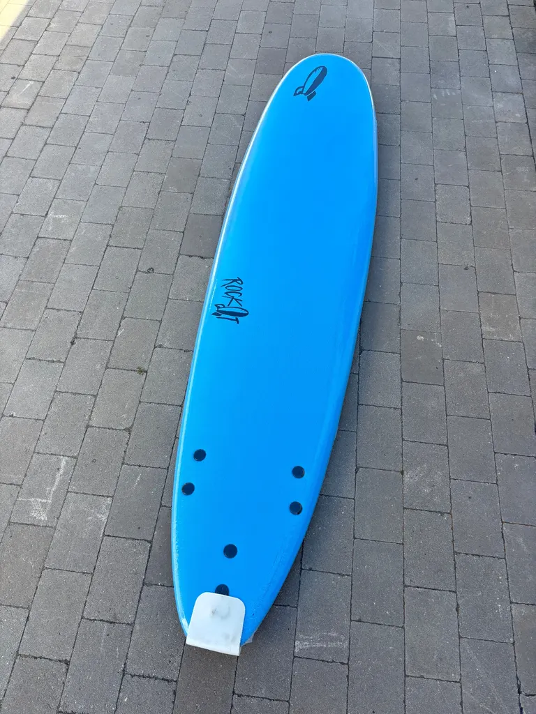 8’0 Softtop Surfboard By Rocket Surf - Image 1