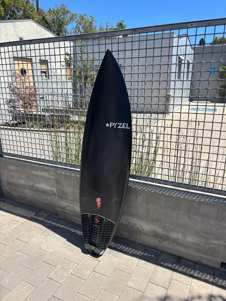 5’7 Pyzel Surfboards Highline Dark Arts - Image 1
