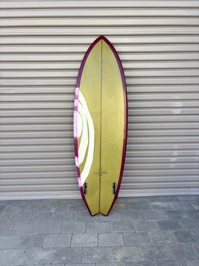 5‘5 Album Surf Twinsman + Fins And Free Shipping - Image 1