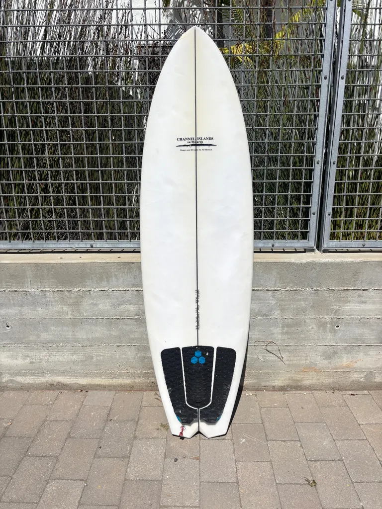 5’7 Channel Islands Surfboards Bobby Quad + Glass On Quad - Image 1