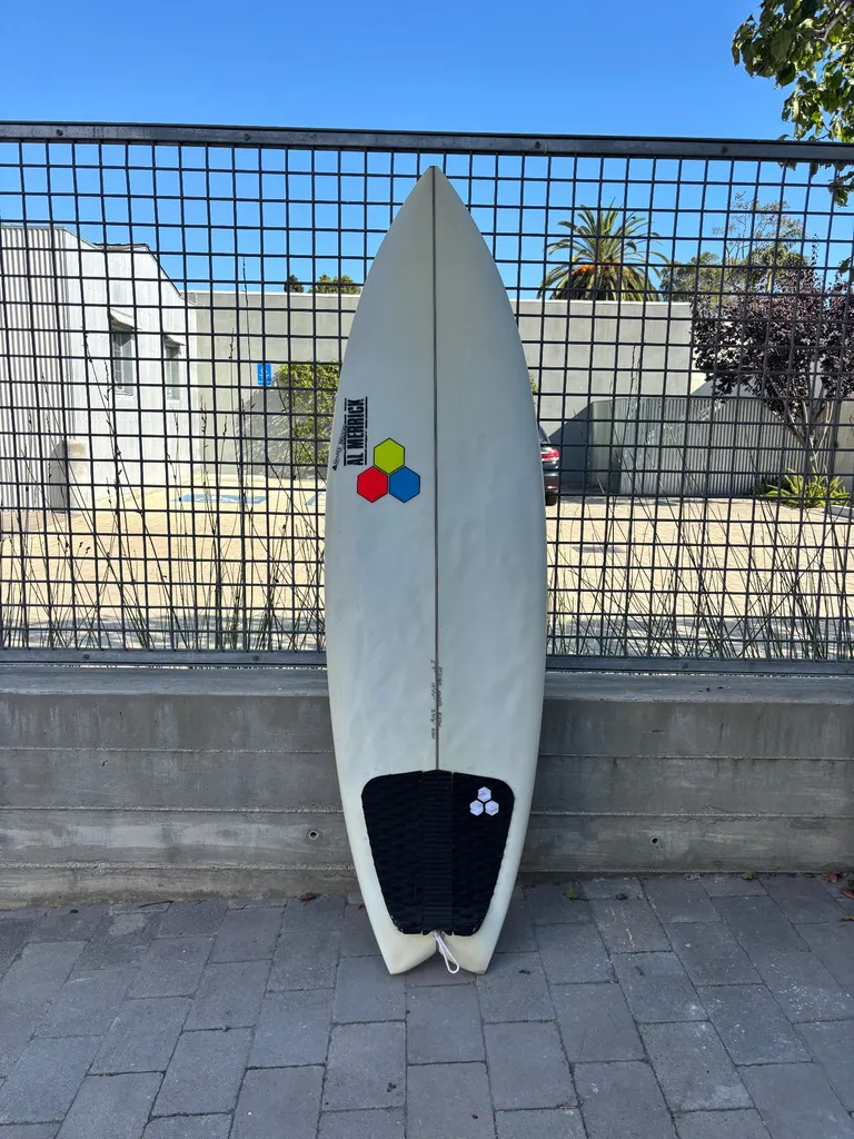 5’7 Channel Islands Surfboards Rocket Wide With Fins - Image 1