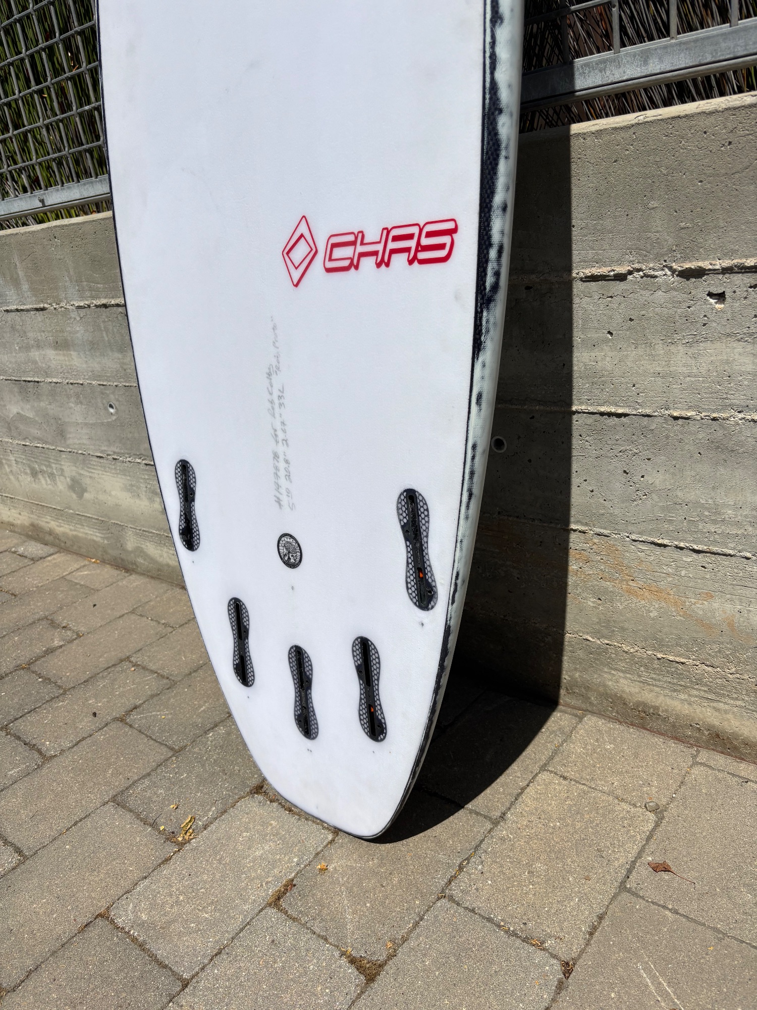 5’10 Chas Surfboard Custom - Image 7