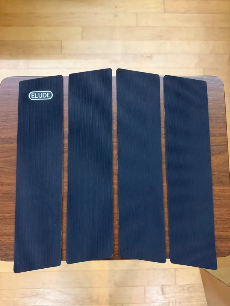 ELUDE Front Traction Pad Micro Grooves 3M Adhesive - Black - Image 1