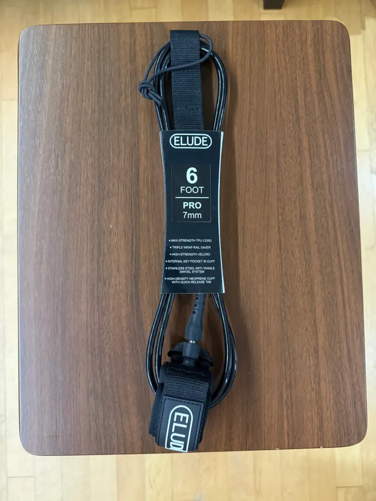 ELUDE 6ft Leash 7mm - Black - Image 1