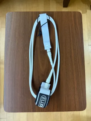 ELUDE 6ft Leash 7mm - White - Thumbnail 3