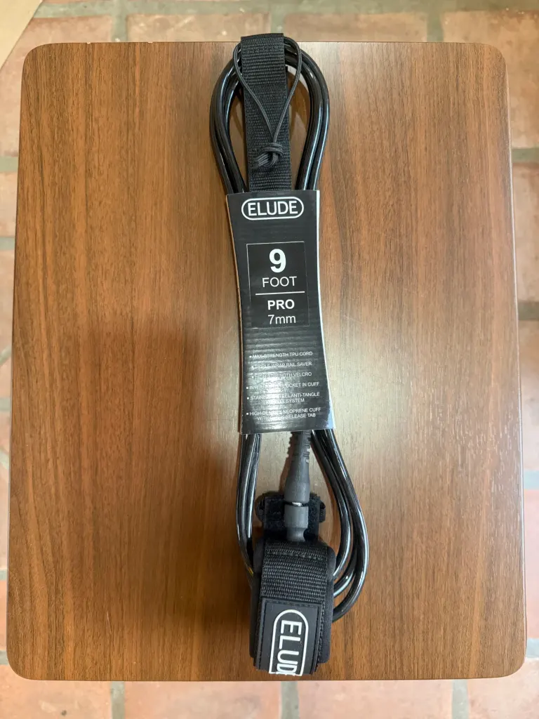 ELUDE 9ft Ankle Leash 7mm - Black - Image 1