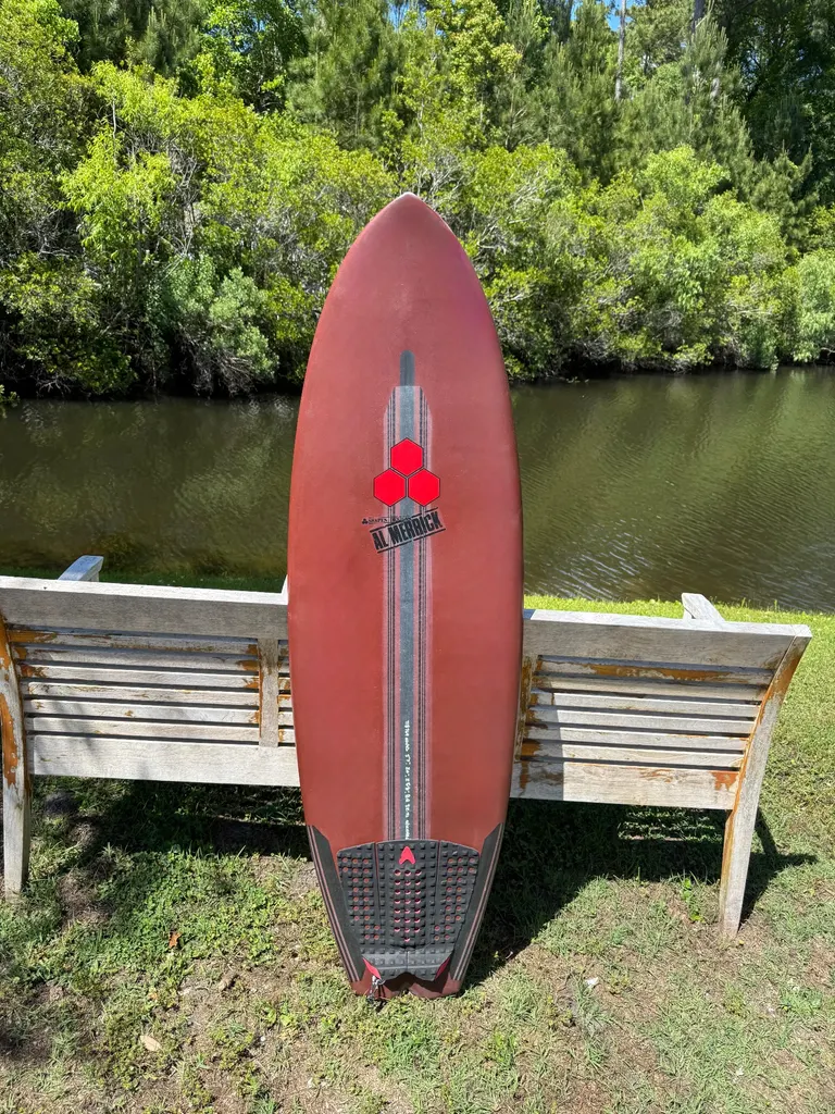 Custom 5'7 Channel Islands Bobby Quad Groveler Fish Board - Image 1