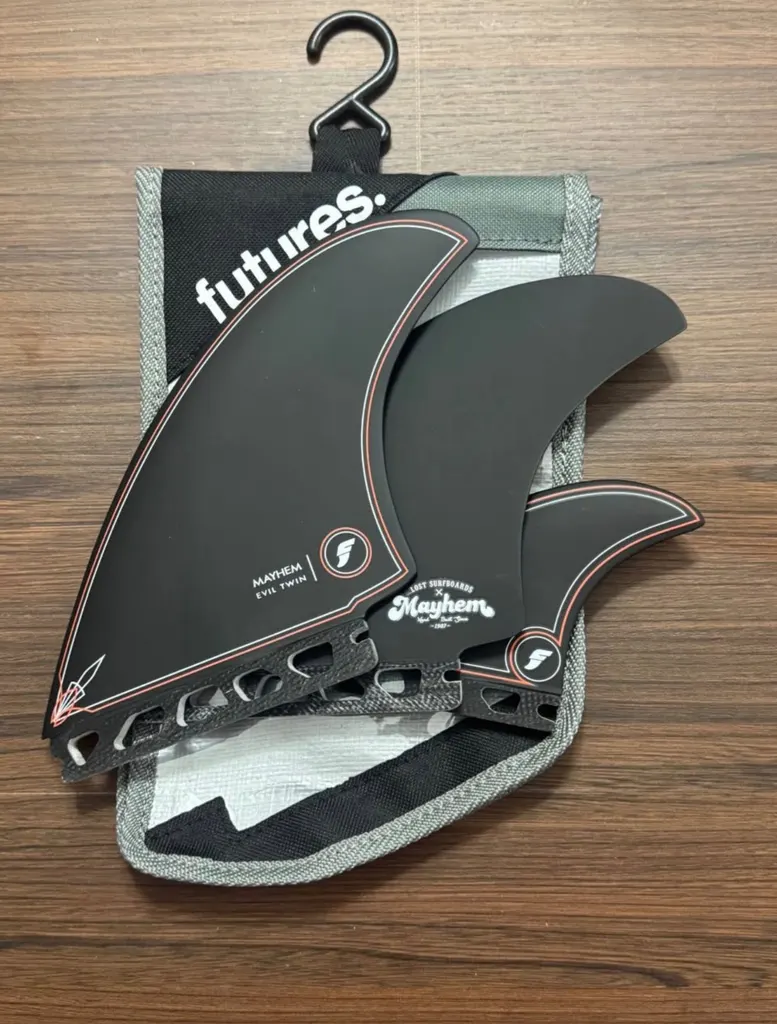 Brand New Futures Lost Mayhem 2+1 Evil Twin Fin Plus Trailer - Image 1